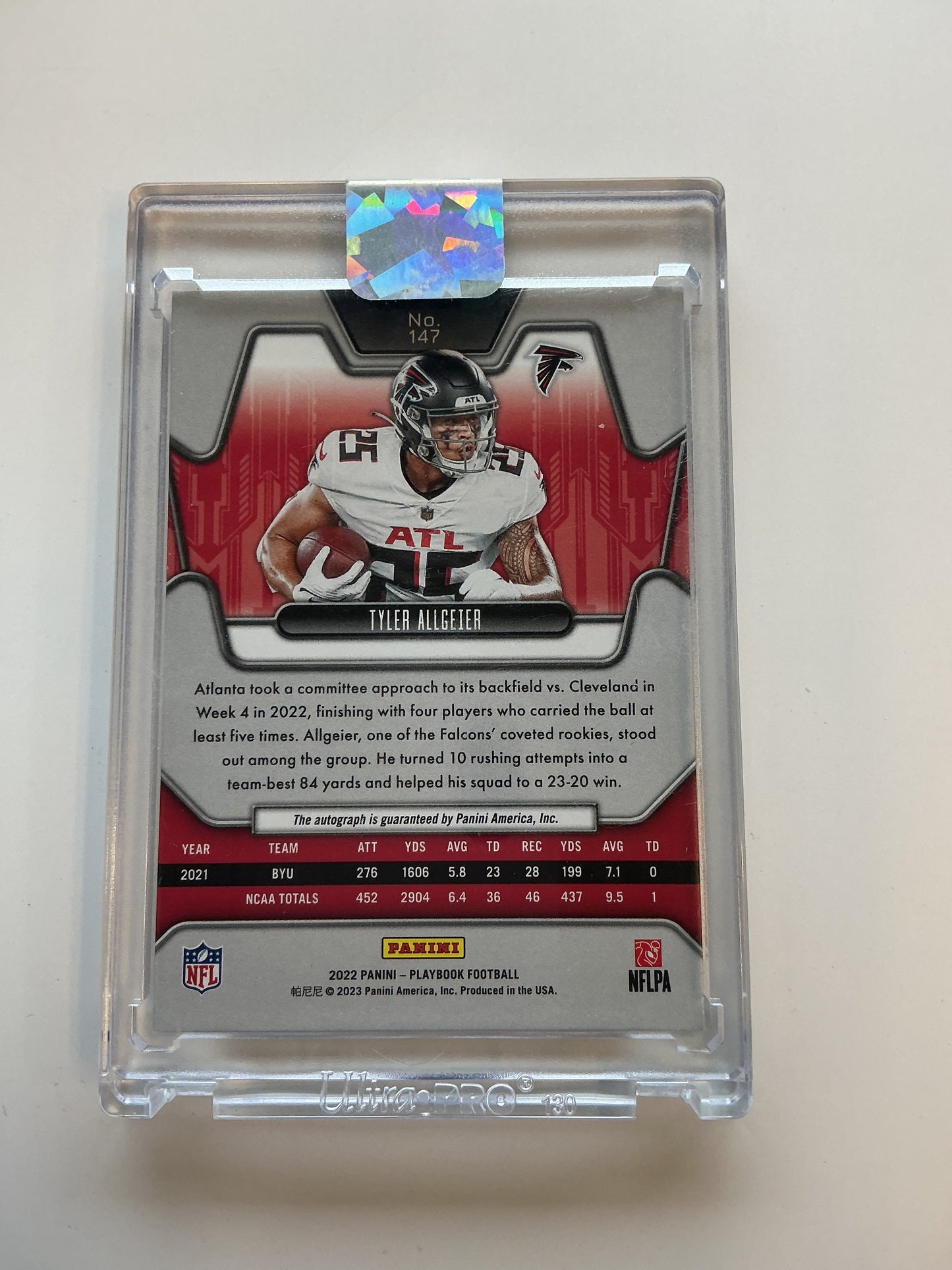 Tyler Allgeier Auto RC 9/25