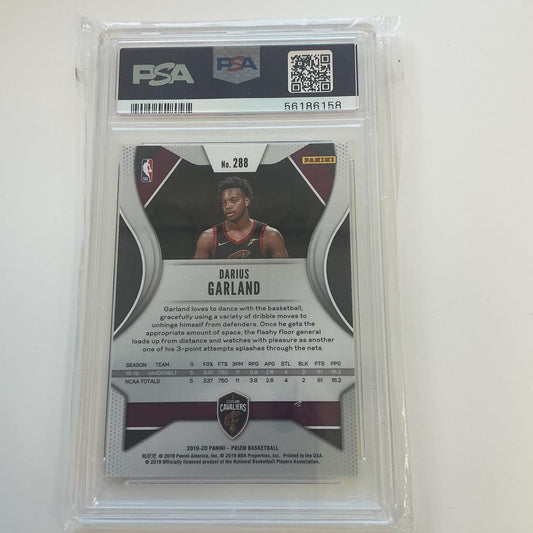 Darius Garland PSA graded mint 9 Rookie Card