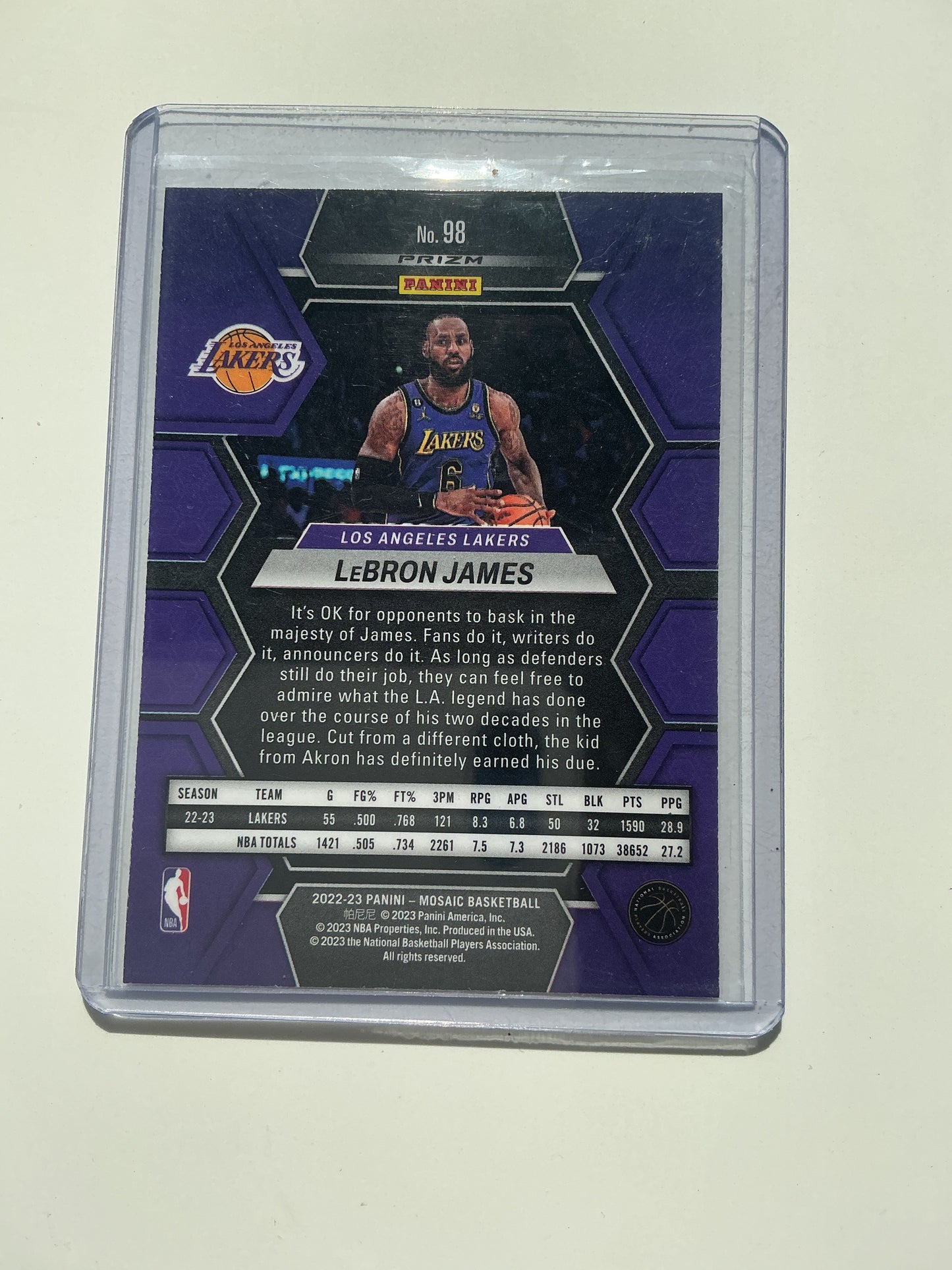 LeBron James Green Mosaic