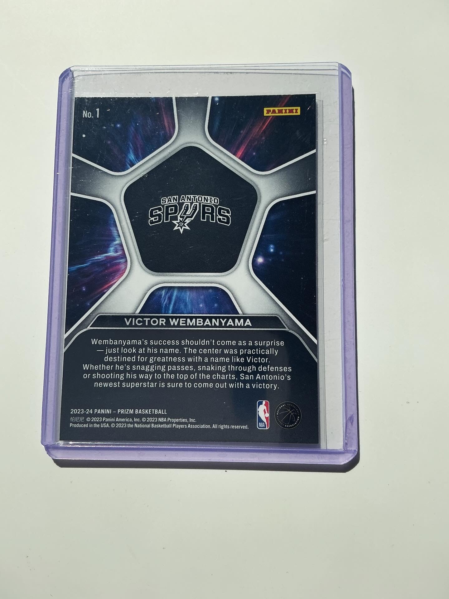 Victor Wembanyama Rookie Card