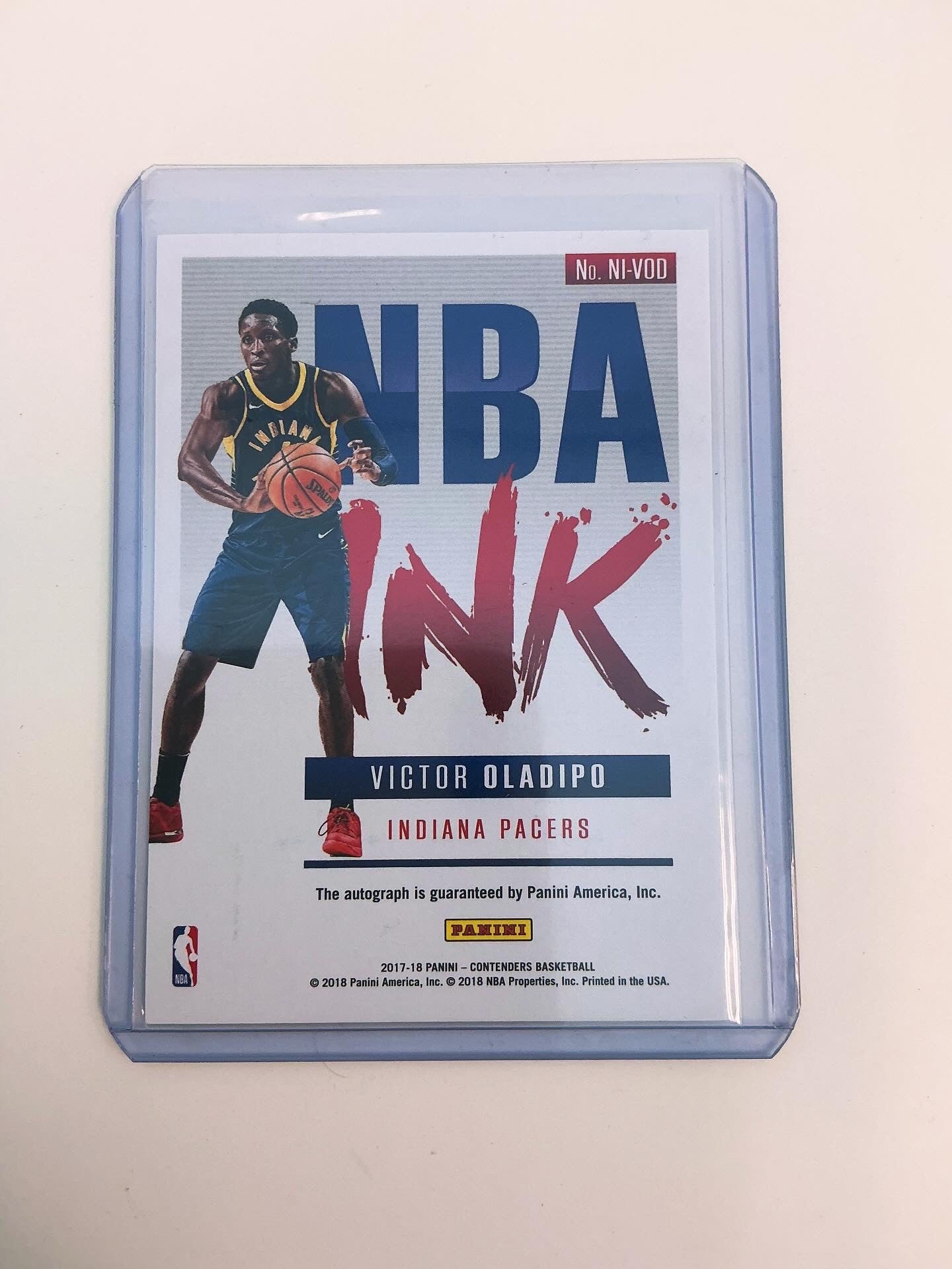 Victor Oladipo Autograph card 77/99