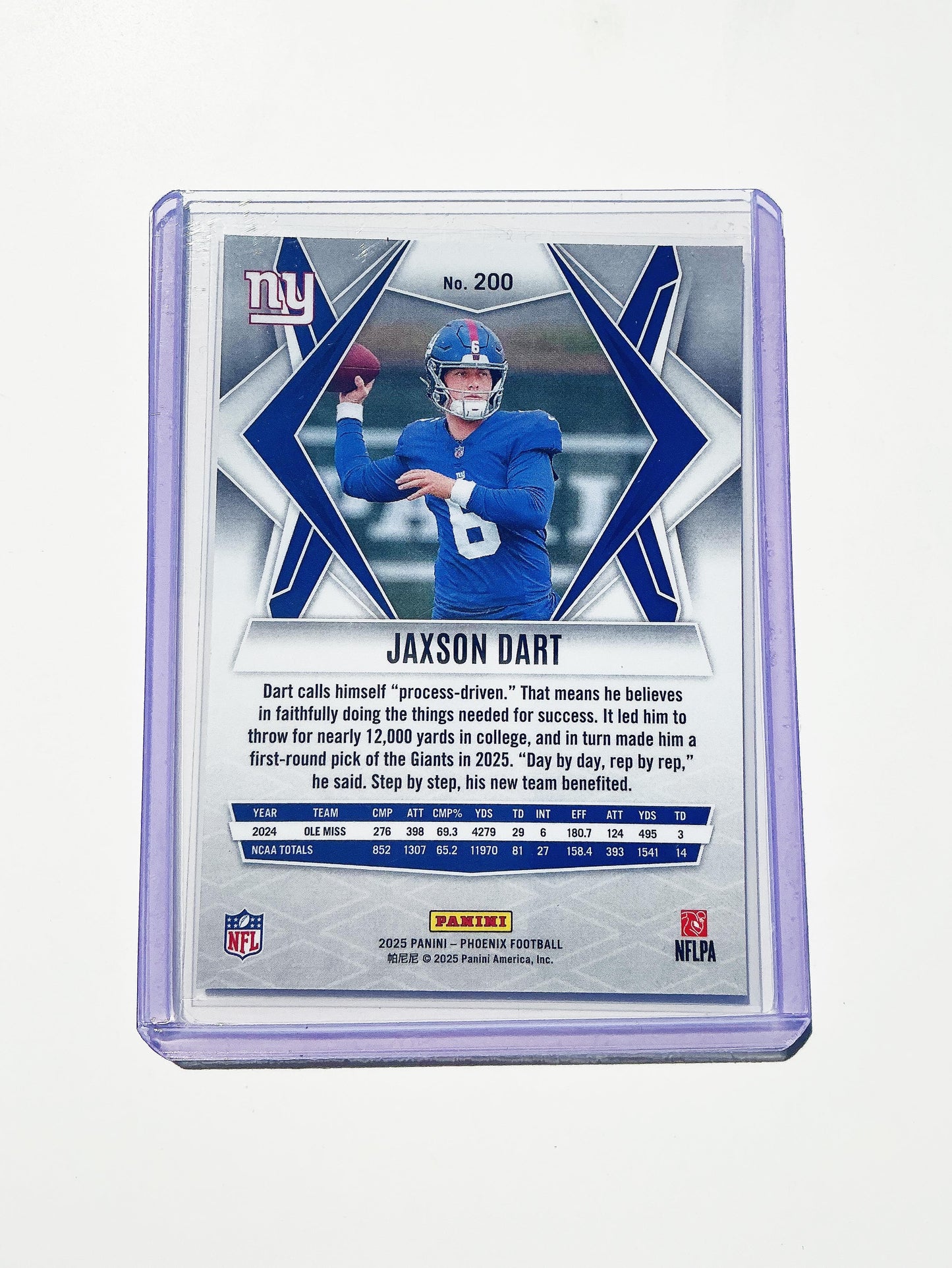 Jaxon Dart Phoenix Rookie Card