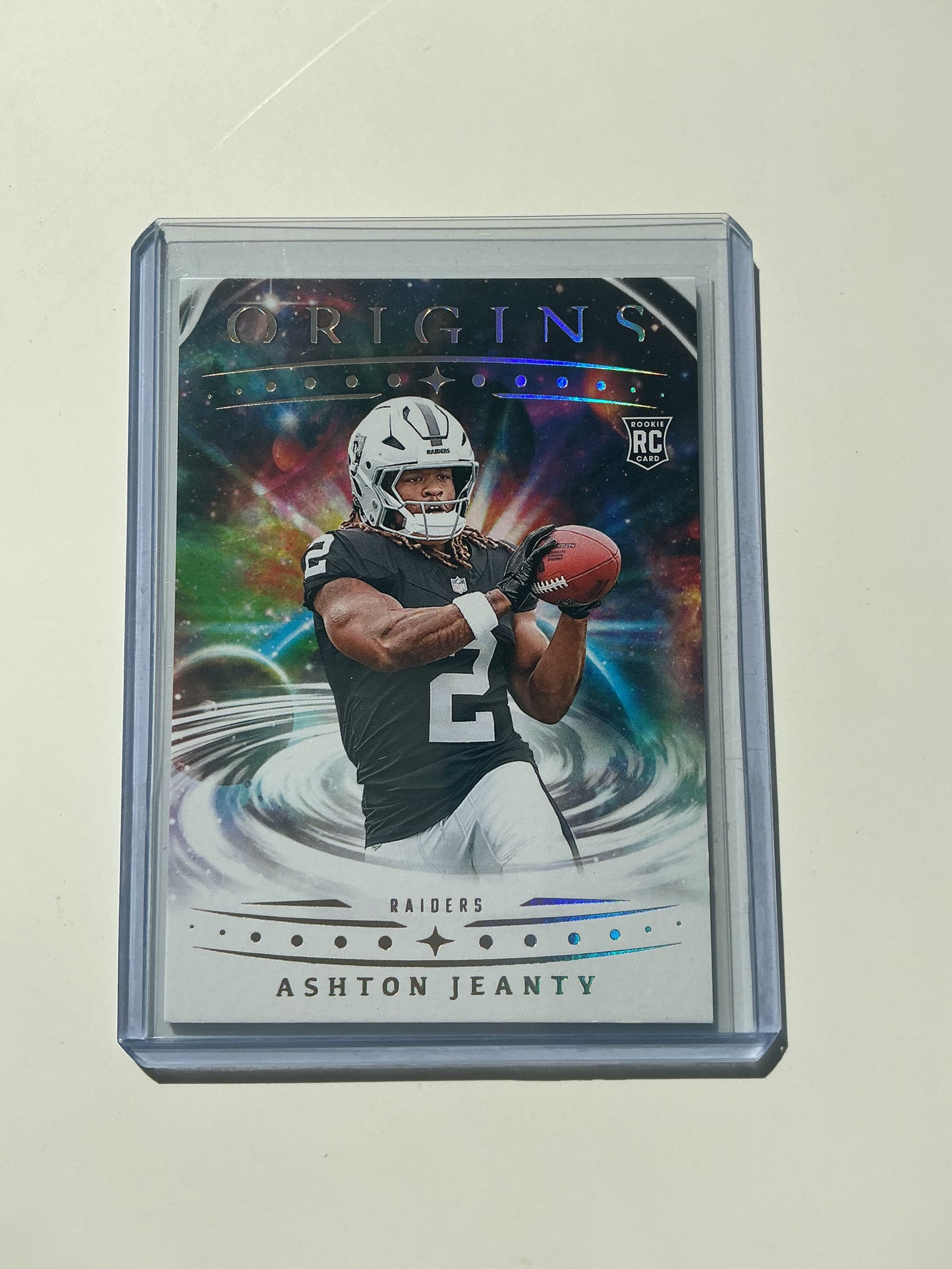 Ashton Jeanty Origins Rookie card