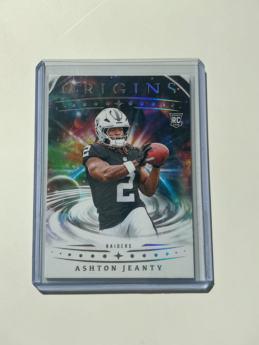 Ashton Jeanty Origins Rookie card