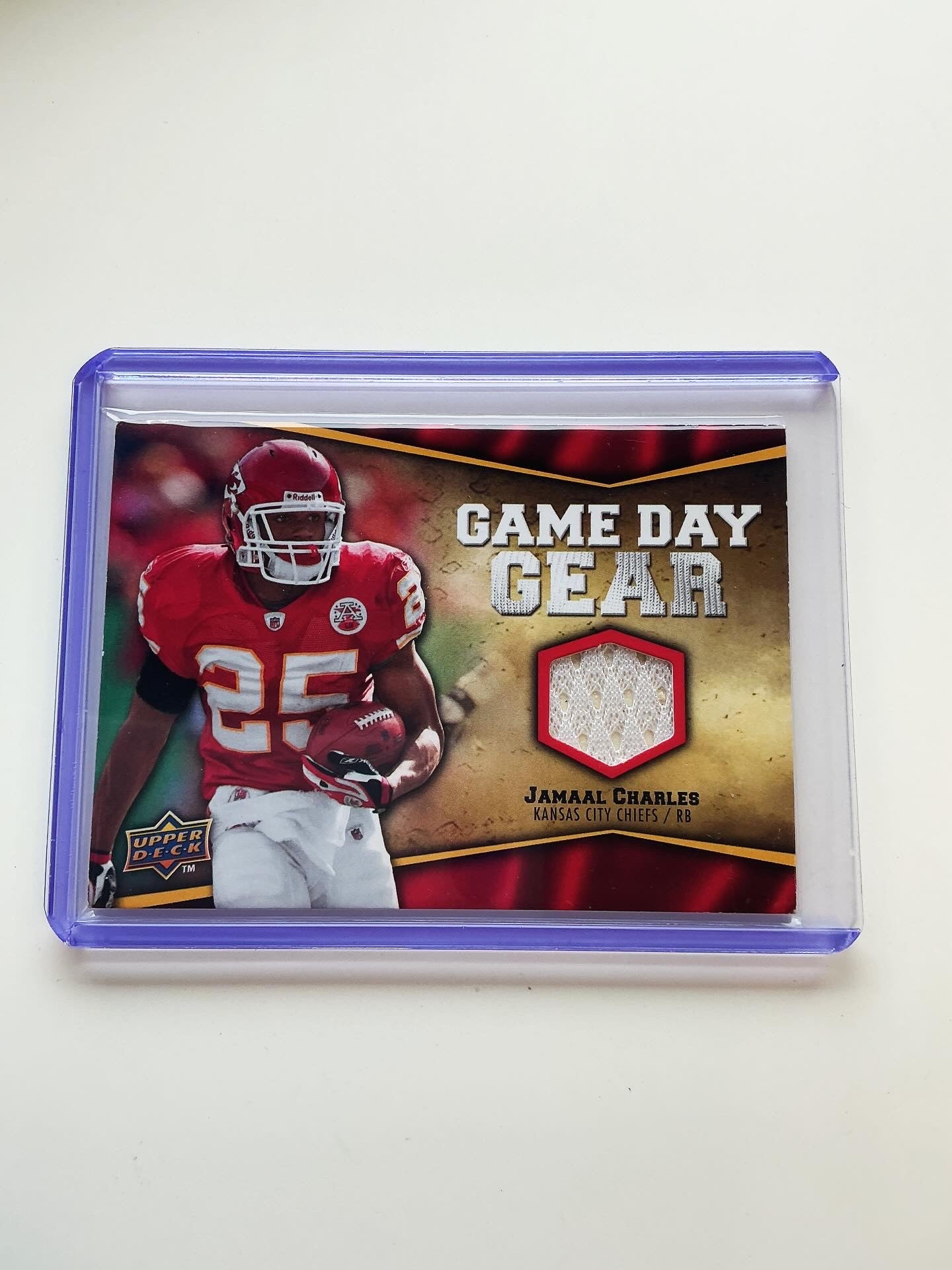 Jamaal Charles jersey card
