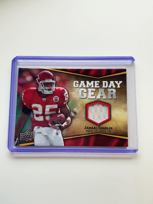 Jamaal Charles jersey card