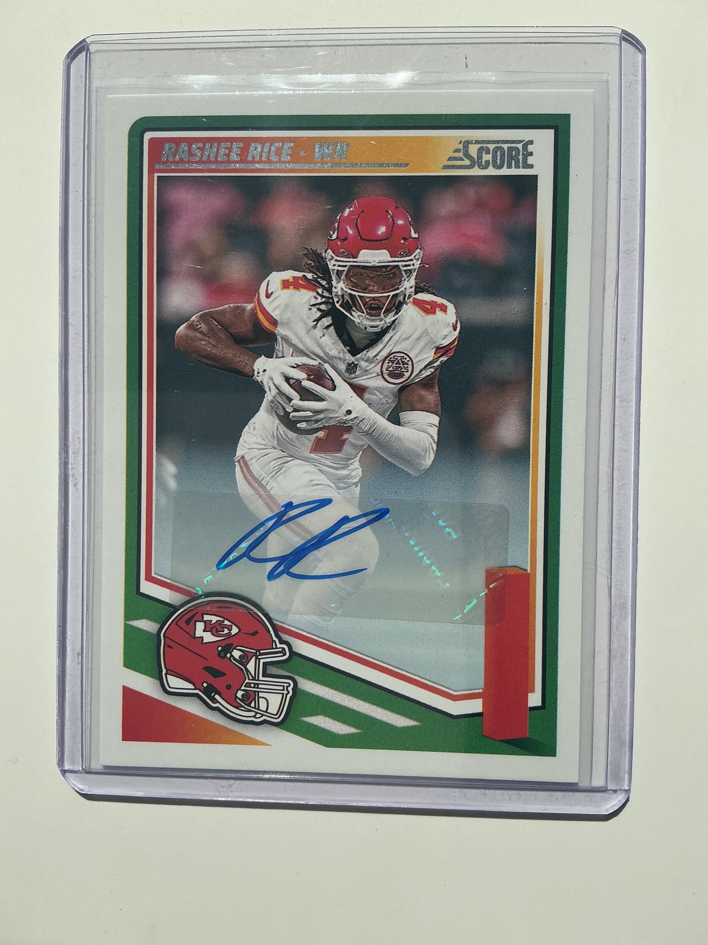 Rashee Rice Autograph Card