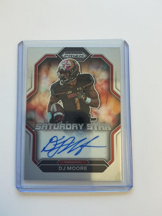 DJ Moore Autographed Card
