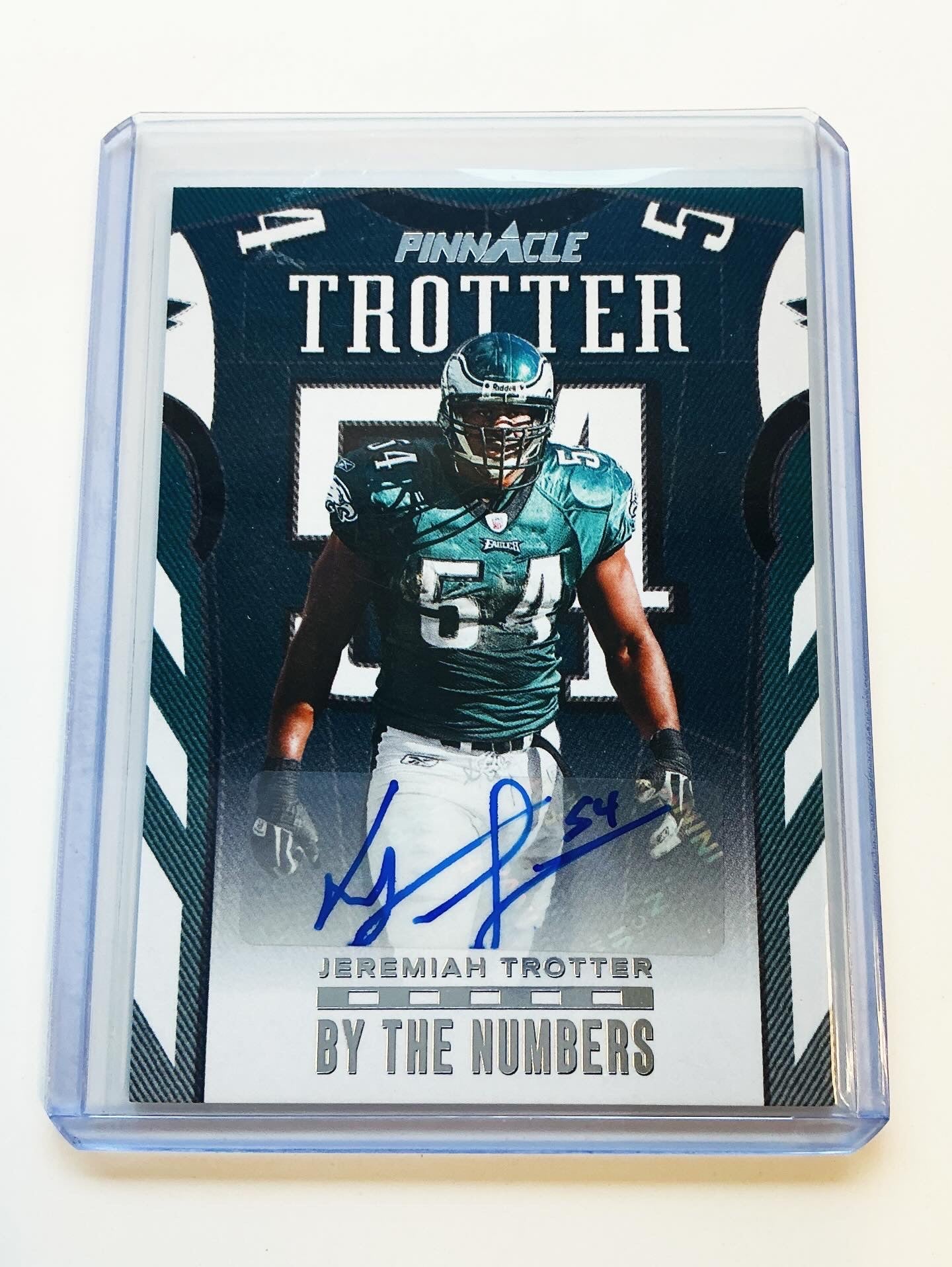 Jeremiah Trotter Pinnacle Autograph 66/99