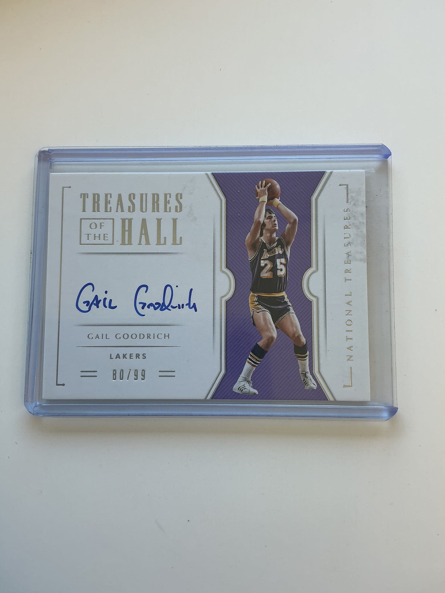 Gail Goodrich Autograph card 80/99