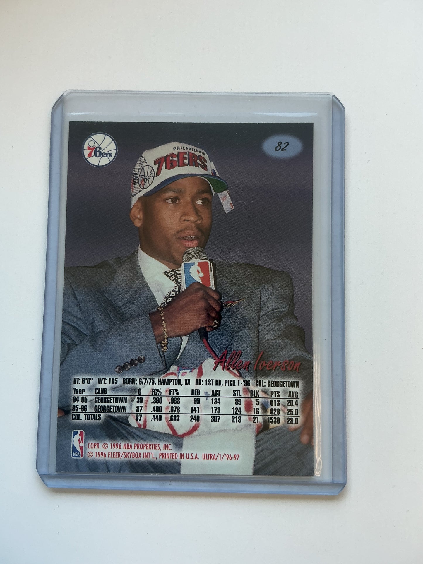Allen Iverson Rookie Card