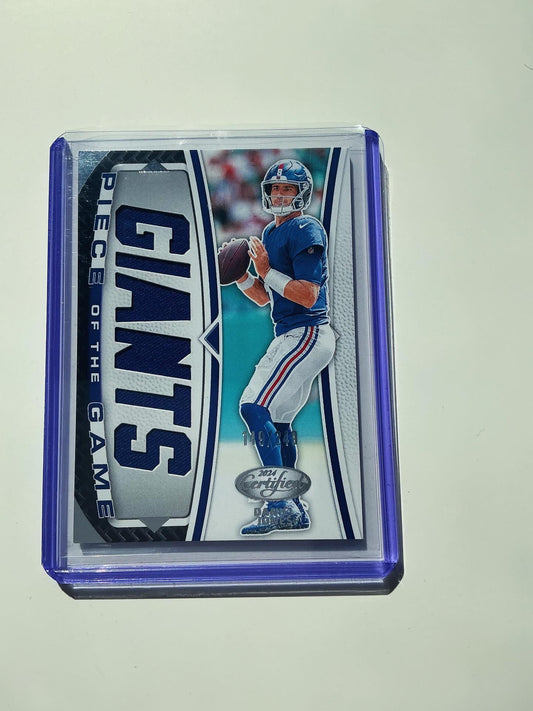 Daniel Jones jersey card 149/249