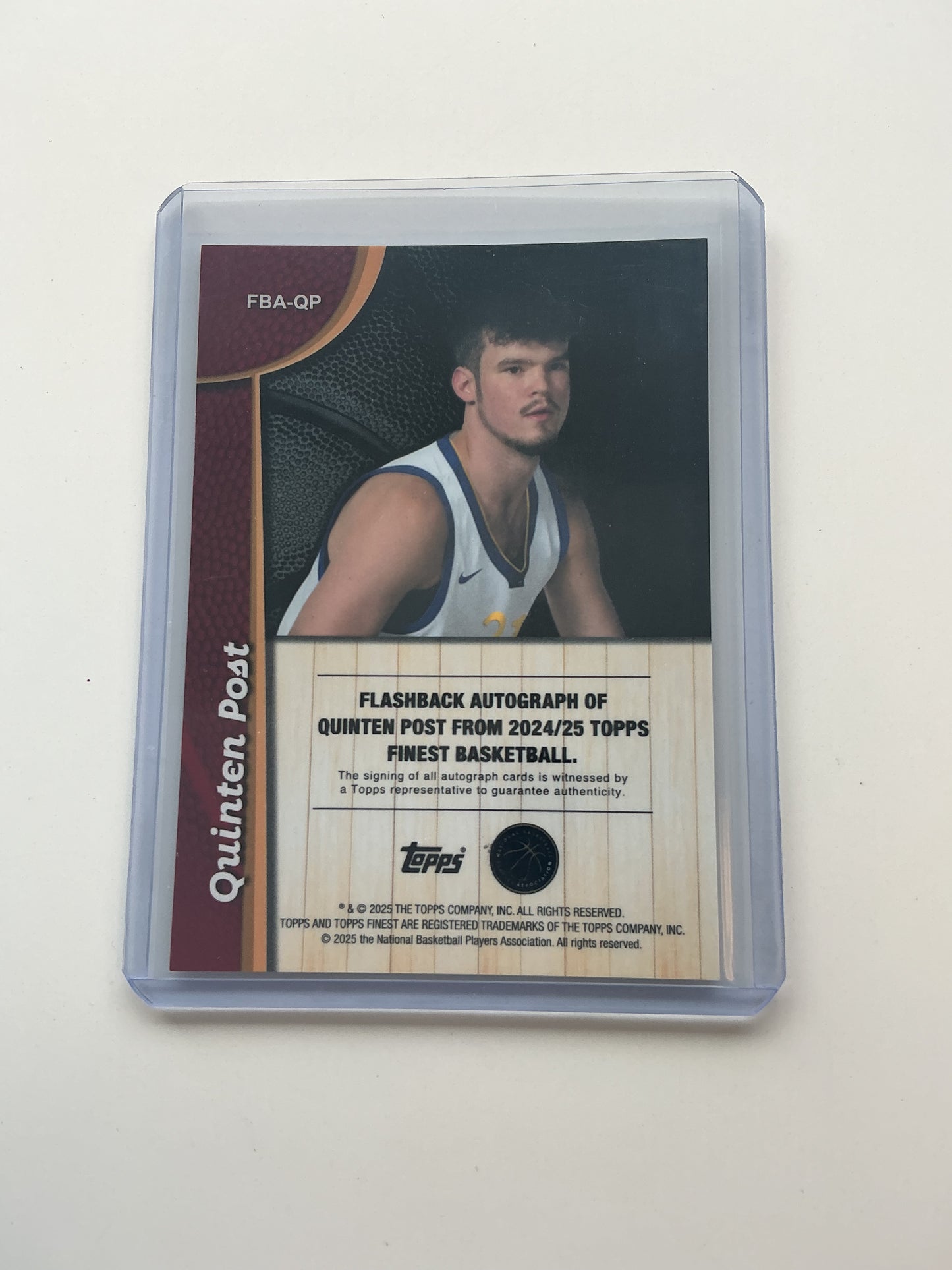 Quinten Post Autograph RC