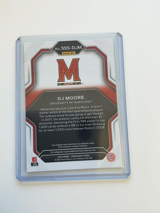 DJ Moore Autographed Card