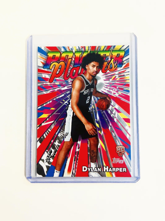 Dylan Harper Power Players Rookie Card