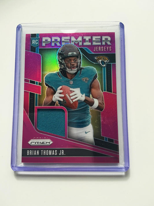 Brian Thomas Jr RC Jersey Card