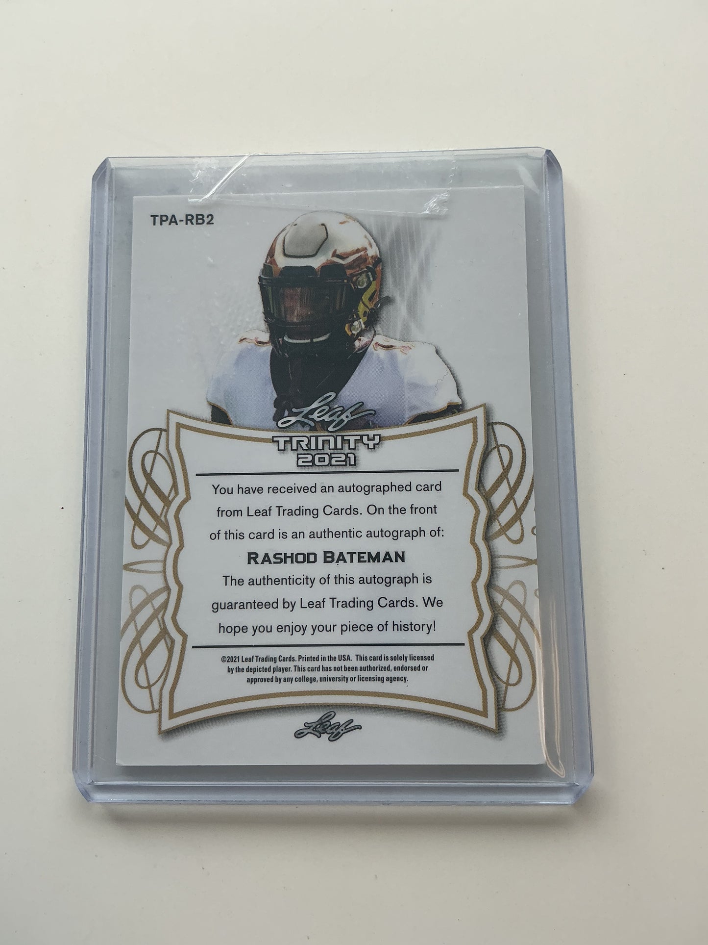 Rashod Bateman Auto 25/25