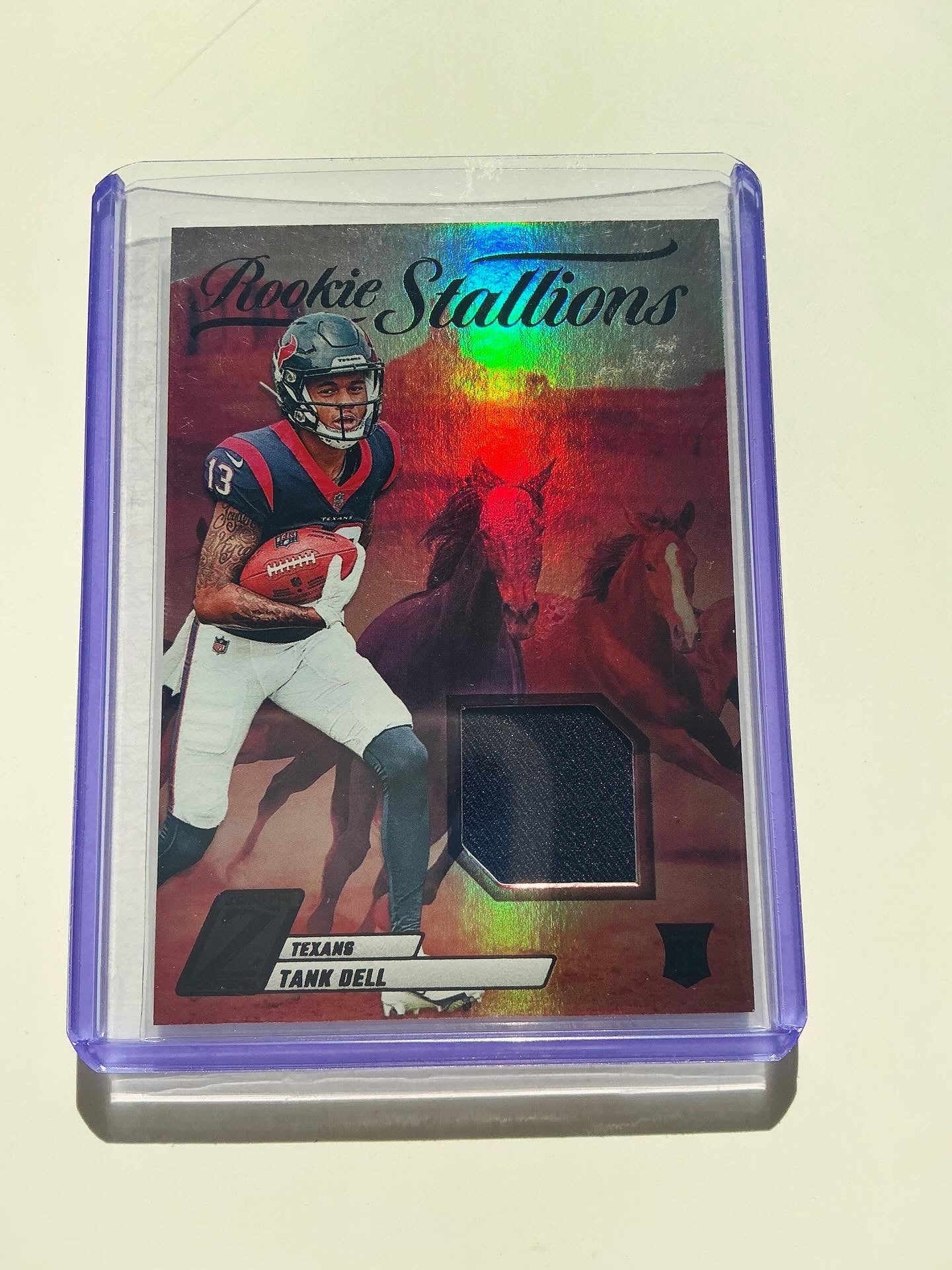 Tank Dell Rookie Stallions Jersey card