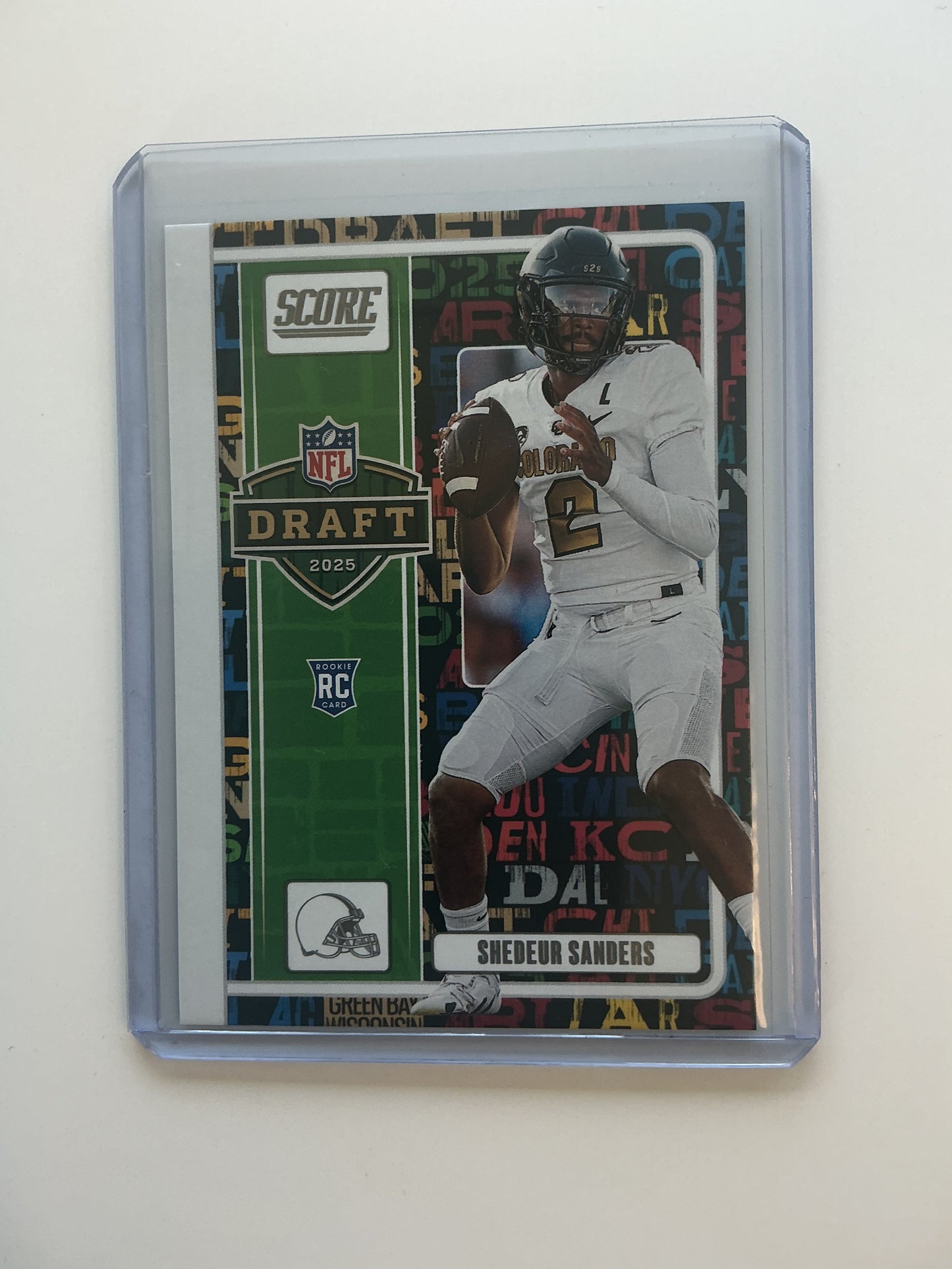 Shedeur Sanders Rookie card