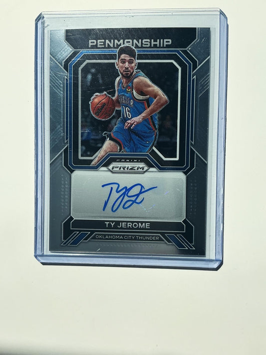 Ty Jerome Autograph Card