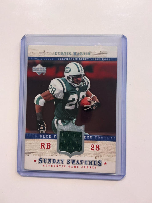 Curtis Martin 2005 Jersey card