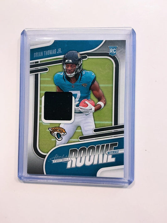 Brian Thomas Jr. Rookie Jersey card