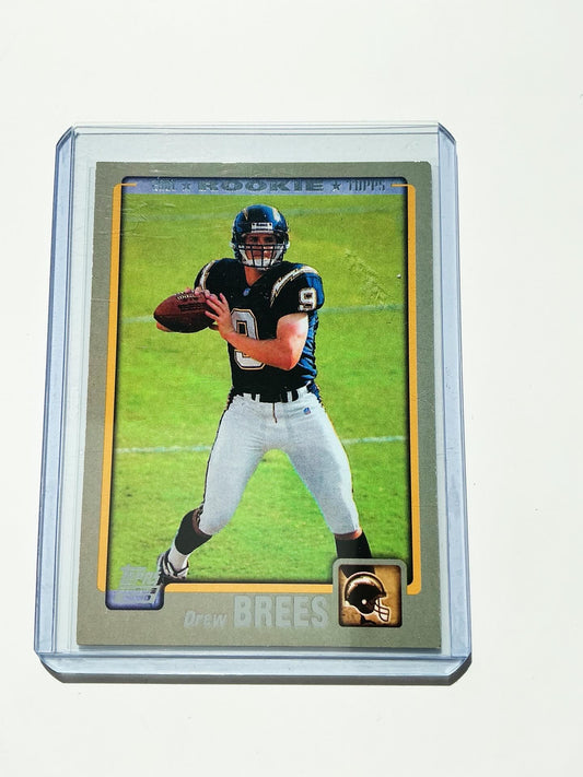 Drew Brees Rookie card