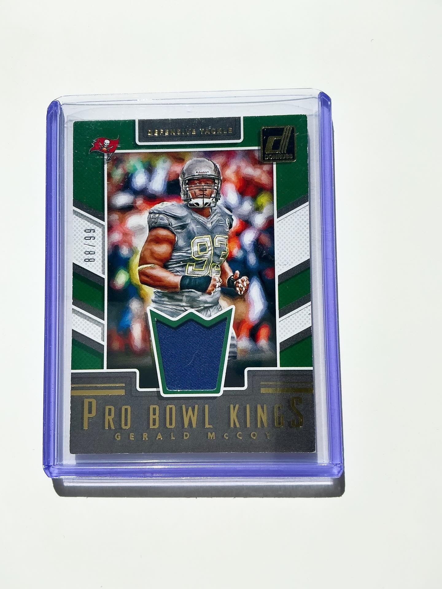 Gerald McCoy Jersey card 88/99