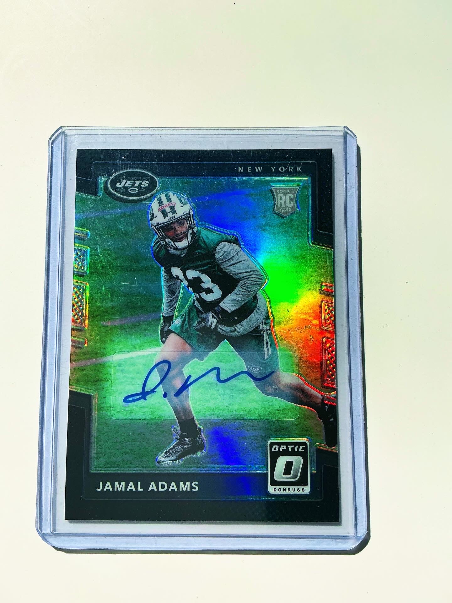 Jamal Adams Autographed Rookie card 11/25