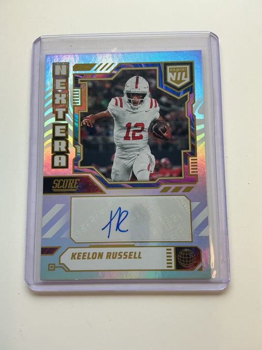 Keelon Russell Autographed card