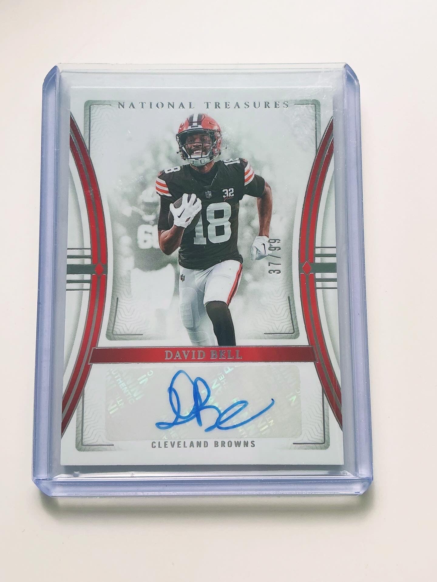 David Bell Autographed Card 87/99