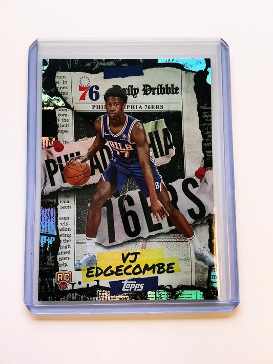 VJ Edgecombe daily dribble Rookie card