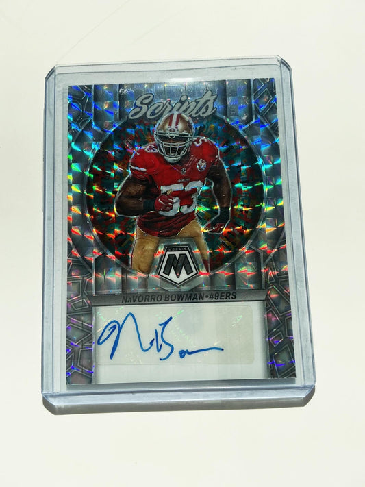NaVorro Bowman Autographed card