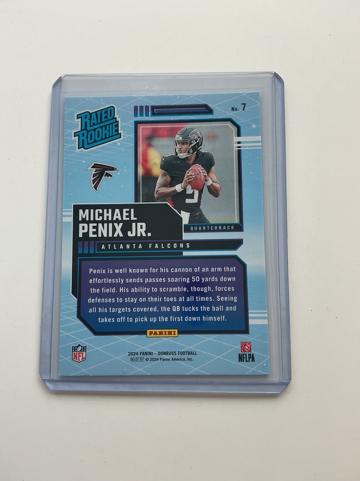 Michael Penix Jr. Retro Blue Rated RC