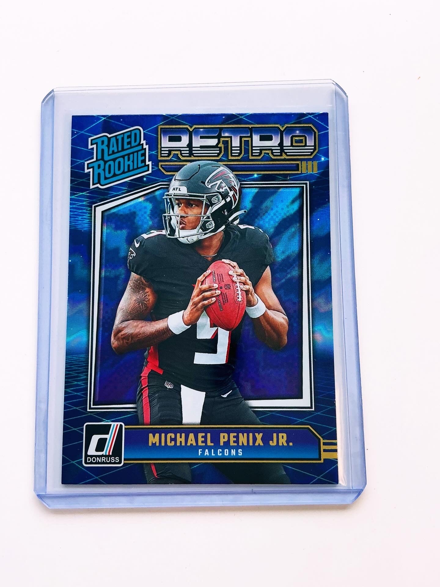 Michael Penix Jr. Retro Blue Rated RC