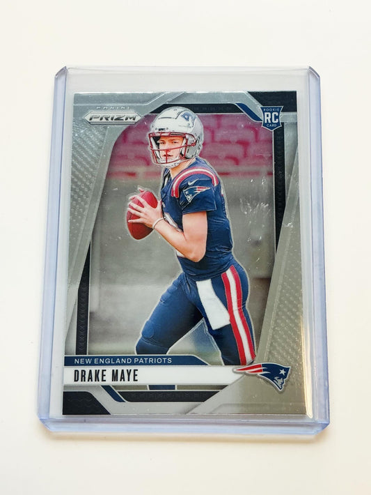 Drake Maye Prizm Rookie Card