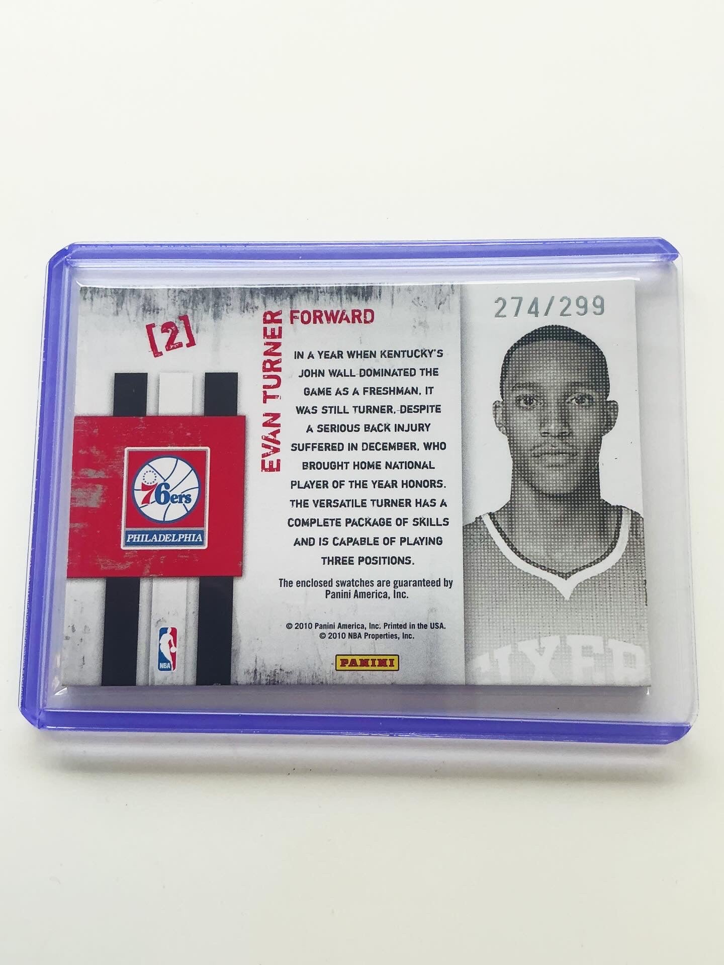 Evan Turner Rookies and Star 274/299