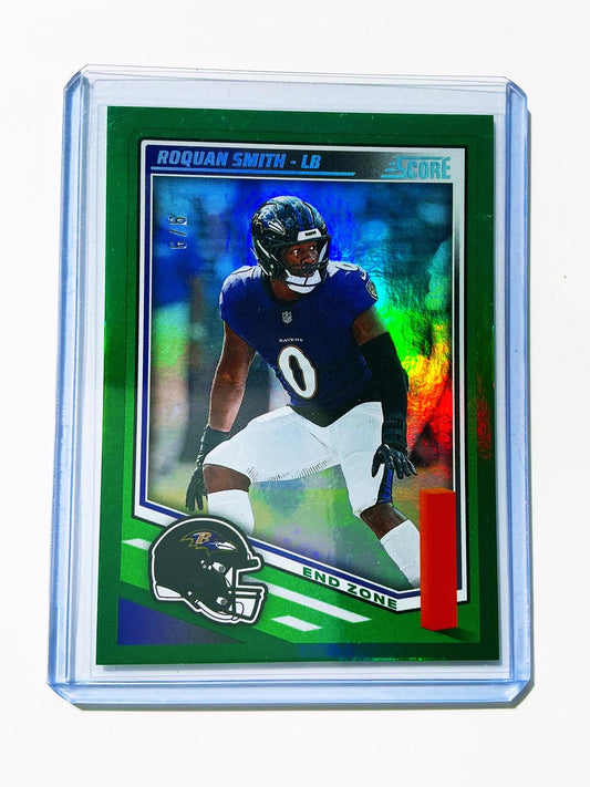 Roquan Smith Green Parrallel 6/6 Green End Zone Score