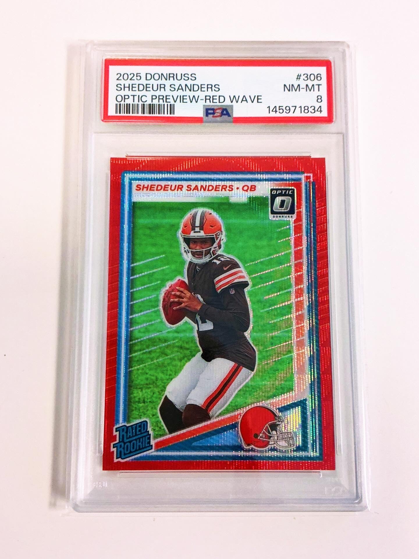Shedeur Sanders PSA Nm-MT 9