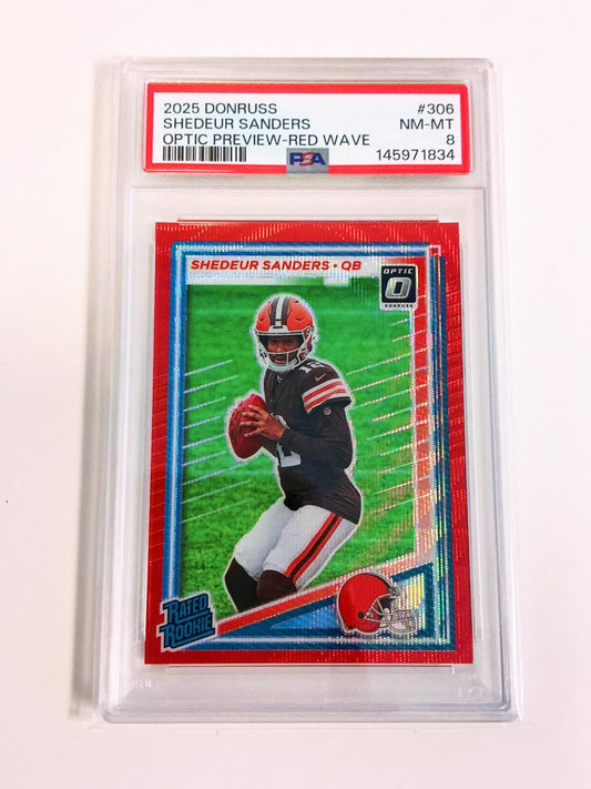 Shedeur Sanders PSA Nm-MT 9