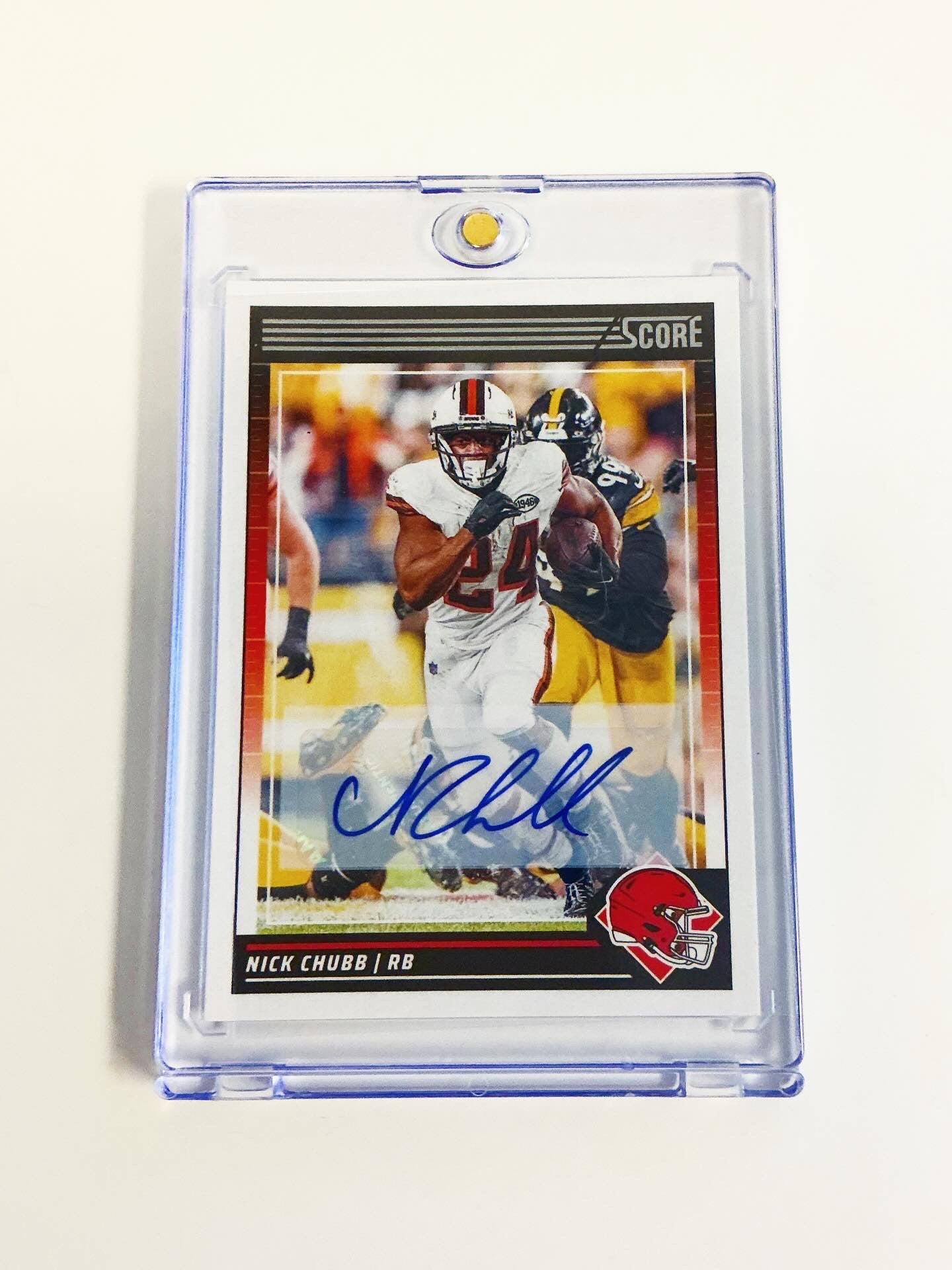 Nick Chubb 2024 Panini Score Auto