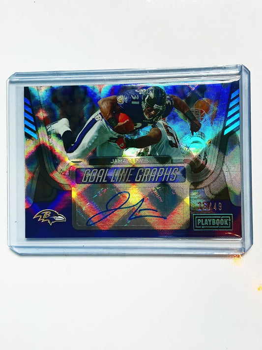 Jamal Lewis Autographed Card 18/49