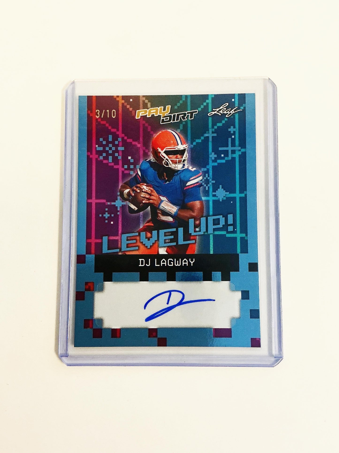 DJ Lagway Autographed 3/10 , Leaf 2025