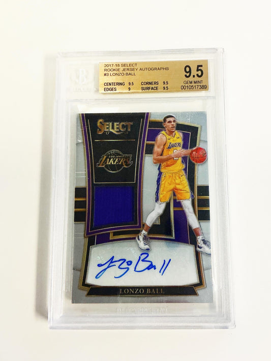Lonzo Ball Autographed RC 41/199