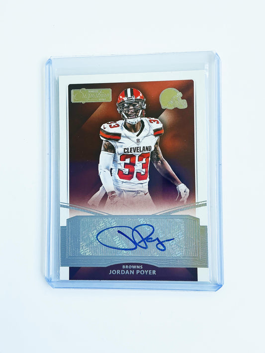 Jordan Poyer Autographed Card