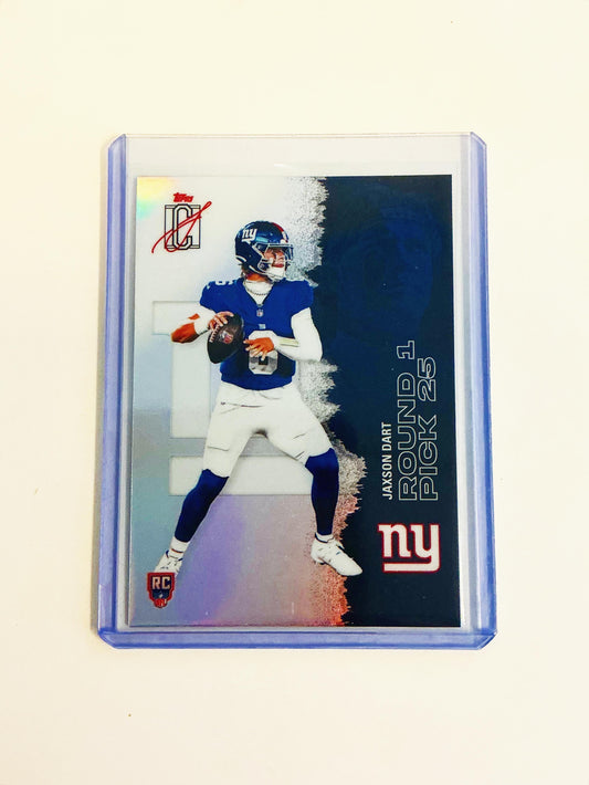 Jaxon Dart Topps Signature Series Rookie card