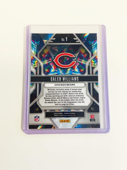 Caleb Williams Prizmatic Rookie Card