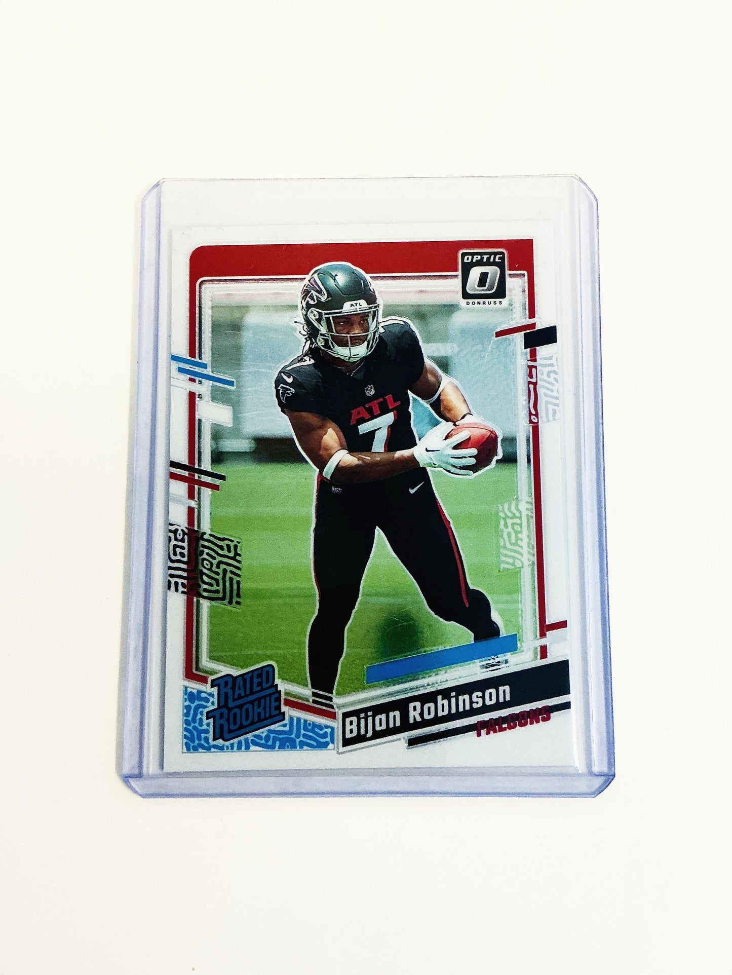 Bijan Robinson Optic Rookie card